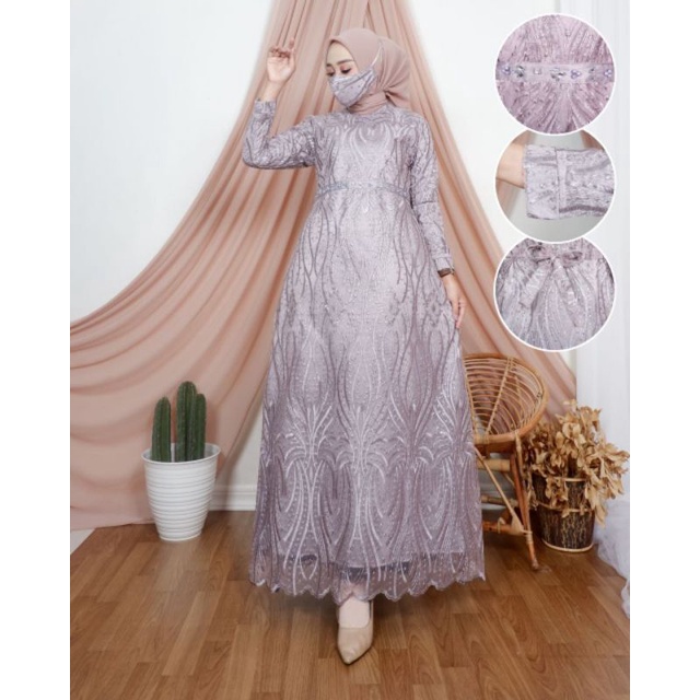 HB - GAMIS KEBAYA - GAMIS WISUDA - KEBAYA -DRESS KIRANIA - KEBAYA LAMARAN - KEBAYA WANITA MODERN - G