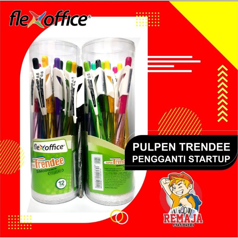 

Bolpoin / Pen Flex Office Trendee 0,6mm Tabung