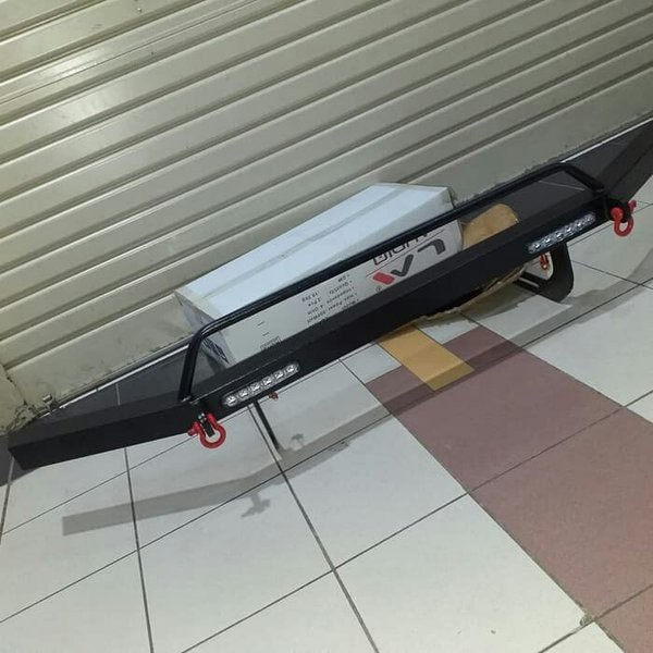 Paket Towing Belakang  plus Tanduk Depan besi LED Honda Mobilio