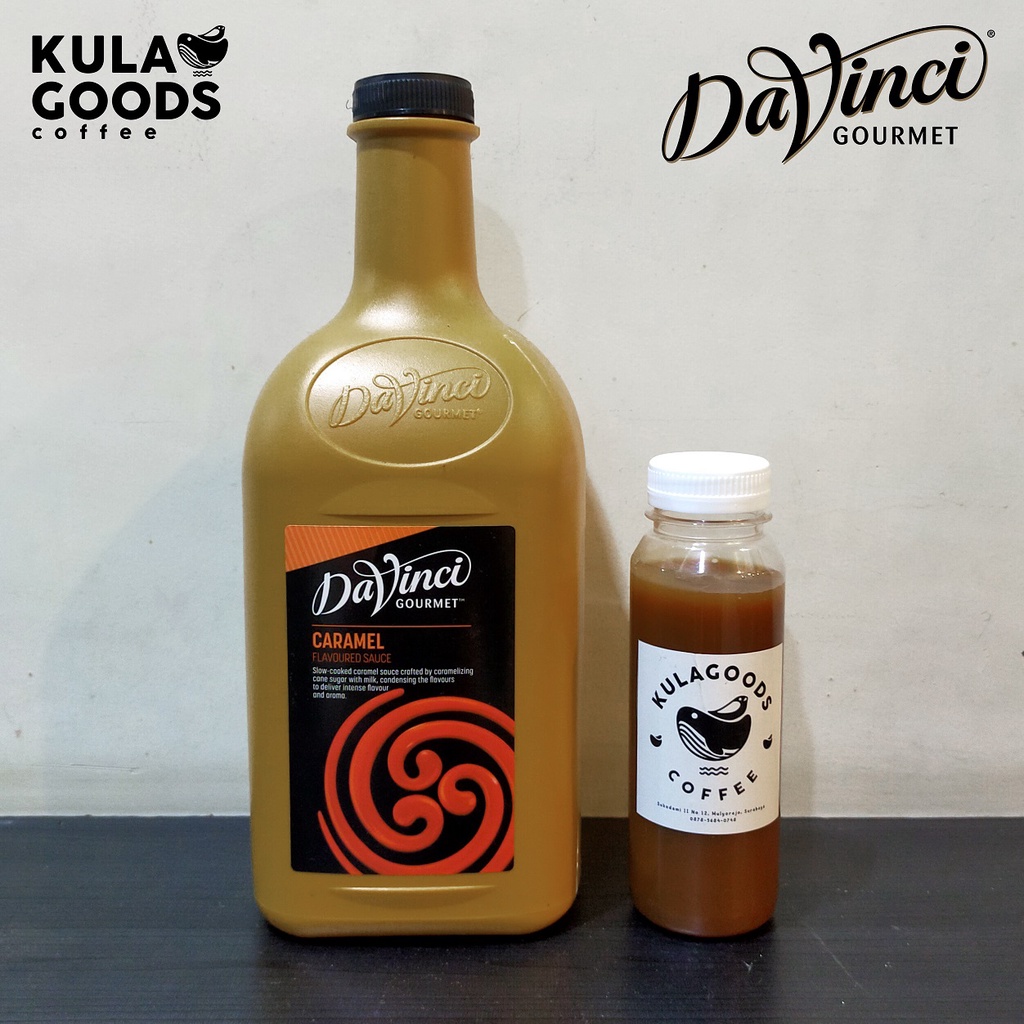 

davinci sauce / saus topping kopi repack 100 gram