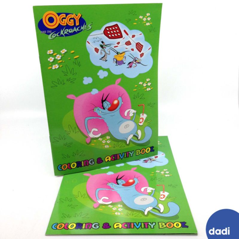 

Oggy Buku Mewarnai anak coloring Book L original