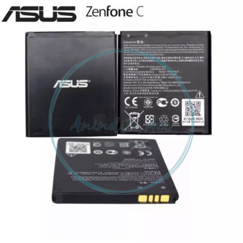 Baterai Batre Asus Zenfone C ZC451CG Z007 B11P1421 Original Batere Battery