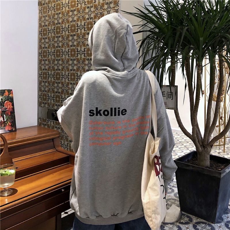 S - XXXXXL(6XL) Hoodie Tureking SKOLLIE Cyberpunk Bigsize Korean Women Jaket Skolli Sweater Jumbo OVERSIZE Harajuku Long Sleeve 5XL 4XL 3XL 2XL XL L M