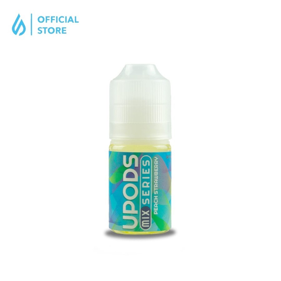 Liquid Upods Mix Peach Strawberry Pods Friendly Not Salt 30ML by Upods