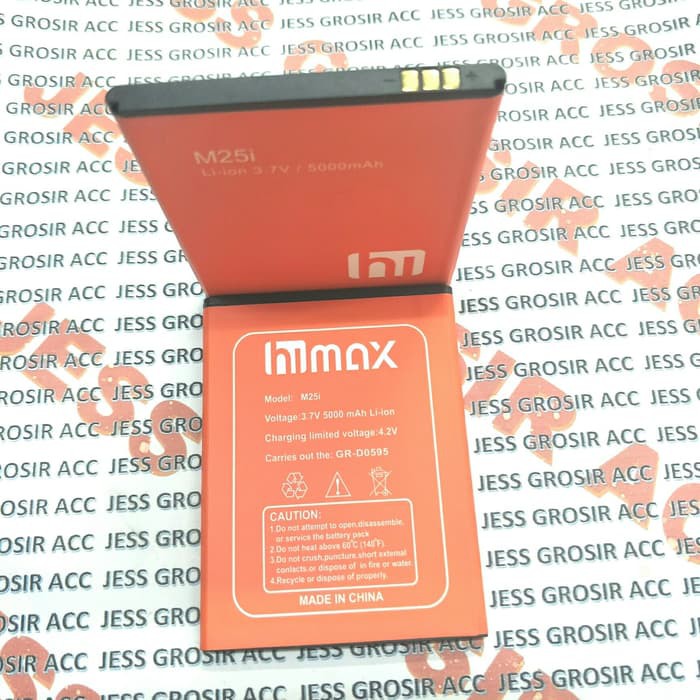 Baterai Battery Original Double Power HIMAX M25i , 7M 4G Lte , M25 i