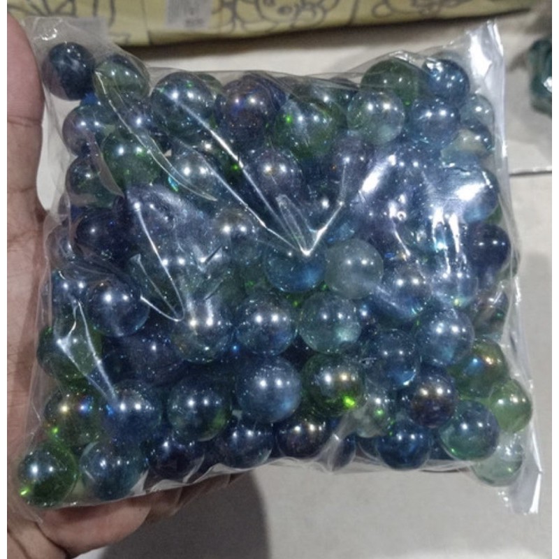 Mainan Fidget Pop It Toys Anak TERMURAH UNICORN AMONG US CRAB LOBSTER-Kelereng 10pcs