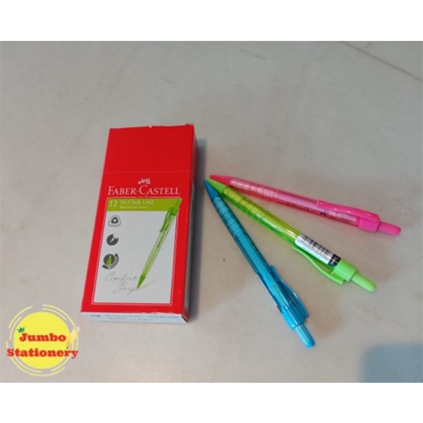 PENSIL MEKANIK - TRI CLICK MECHANICAL PENCIL FABER CASTELL