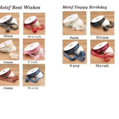 

Laris T0LVD Korean Pita Lace " Best Wishes For You " - Pita Kotak Kue HBD 1 Meter 58 Bayar Di Tempat