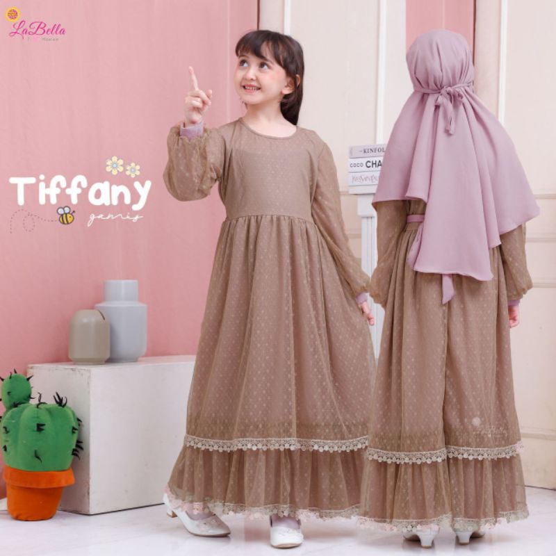 PILIHAN WARNA > GESER > SET BERGO TALI CANTIK GAMIS ANAK TIFFANY LABELLA 3 4 5 6 7 8 9 10 11 12 13 T