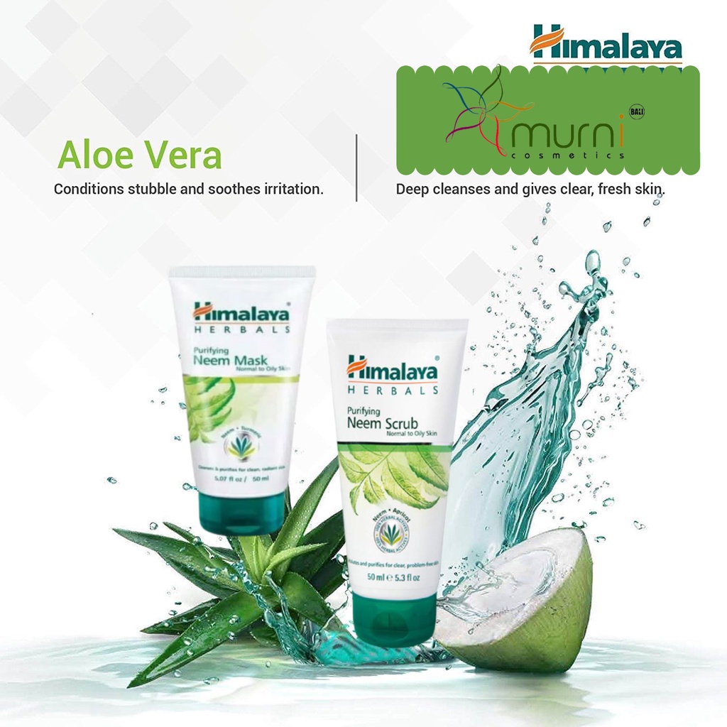 HIMALAYA NEEM SCRUB | NEEM MASK  50ML