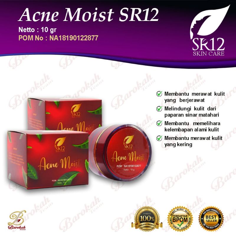 ACNE MOIST SR12/READY STOK/PEKANBARU RIAU