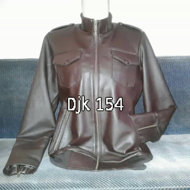 Jaket kulit asli jaket kulit domba asli jaket model cewek wanita jaket kulit garut