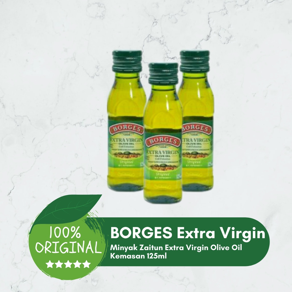 

Minyak Zaitun Extra Virgin Olive Oil Borges EVOO 125ml BISA DIMINUM