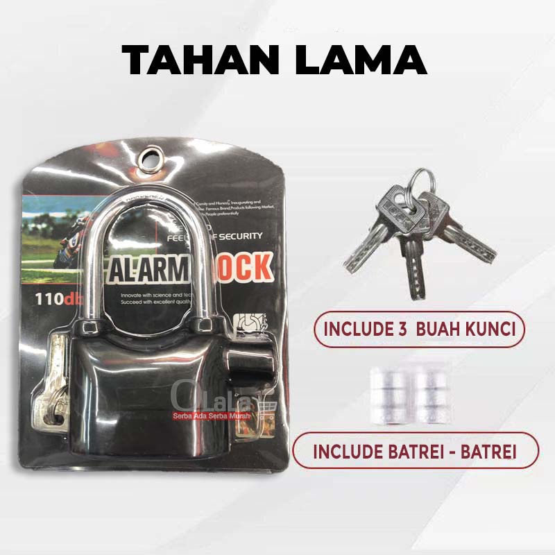 KUNCI PENGAMAN / GEMBOK ALARM SENSOR OLL-LOCK1110/1111