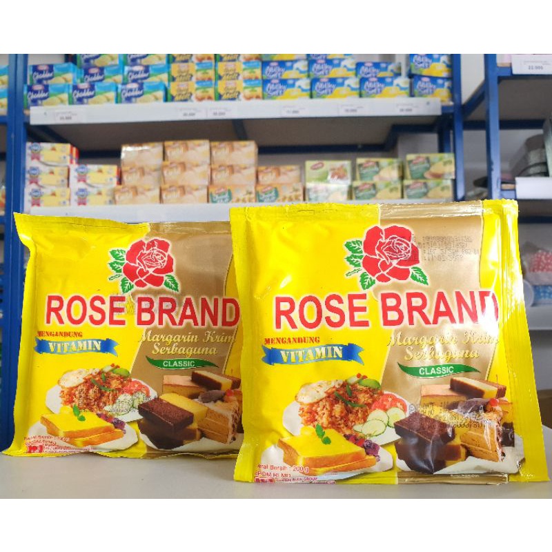 

RoseBrand Margarine Sachet 200Gr / Margarine Serbaguna Rose Brand 200Gr