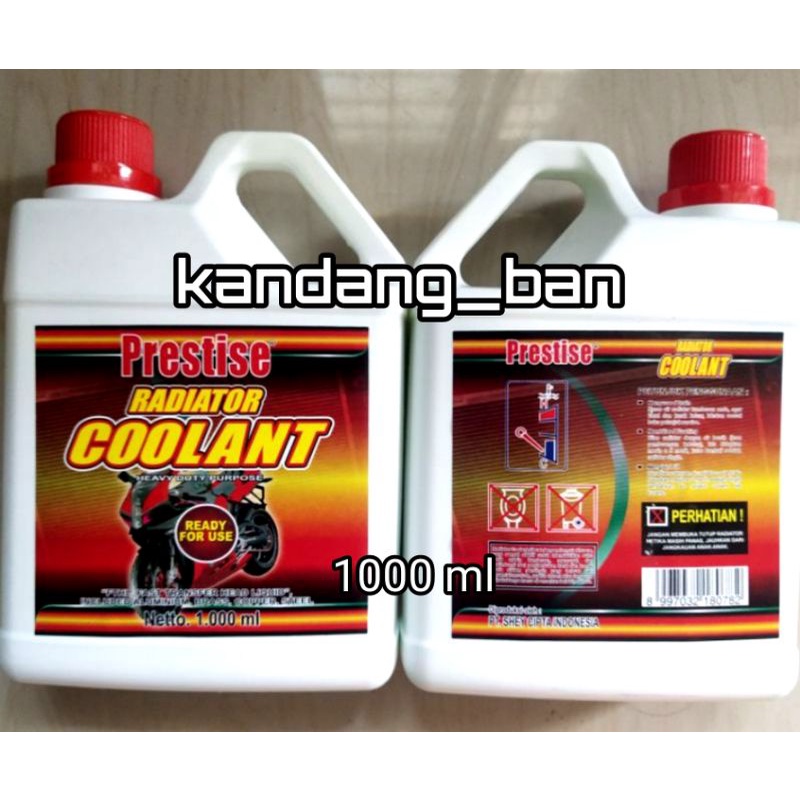 AIR RADIATOR / COOLANT PRESTISE 1000 ML, UNTUK MOTOR DAN MOBIL