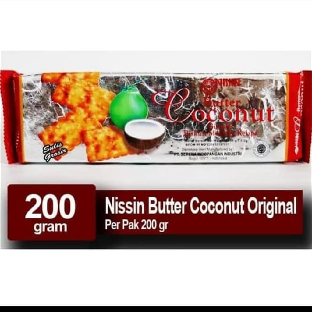 

Nissin Butter Coconut 200 Gram