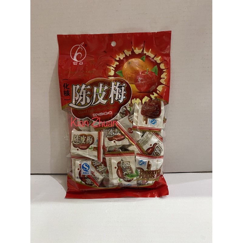 

Bai Gui Chen Pi Mei 180gr / Preserved Plum