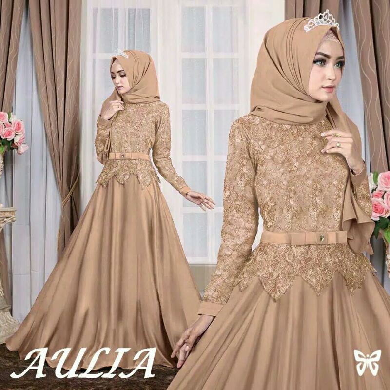 gamis set aulia hijab