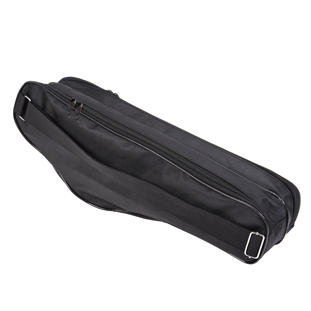 Tas Pancing untuk Peralatan Memancing Lure Panjang 50cm Double Ruang-Hitam