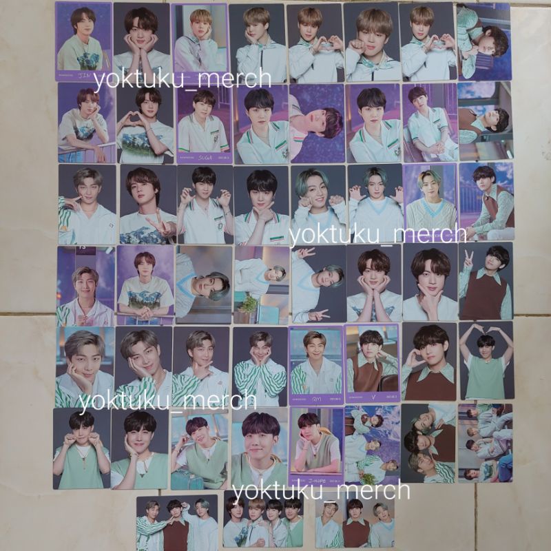 Mini Photocard MPC Sowoozoo Jungkook maung Jimin unyel Namjoon Jin Suga Taehyung Jhope RM Yoongi