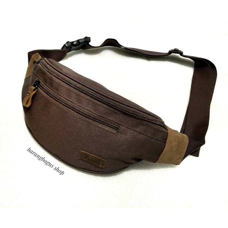 Tas pinggang waistbag waist bag Original pria Pusiill bahan cordura (kode 055) simpel model