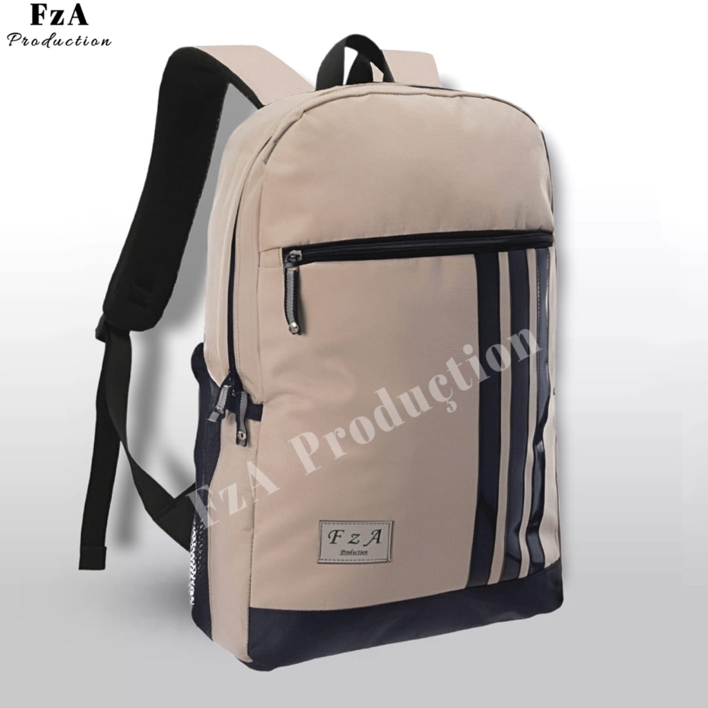 FzA Official - Tas Ransel Distro Casual Pria Wanita / Tas Ransel Laptop Backpack Sekolah Kuliah Distro Original Tas Punggung Laptop - CRLN