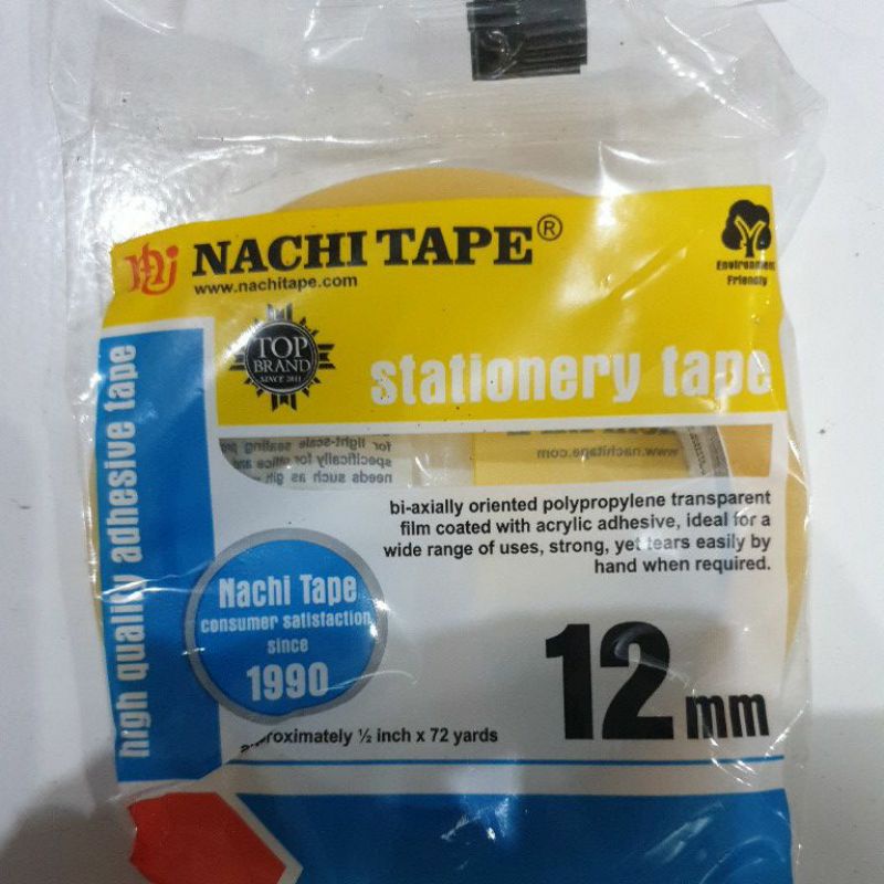 

Solasi Nachi tape 12 mm ( 1/2 inc x 72 yards )