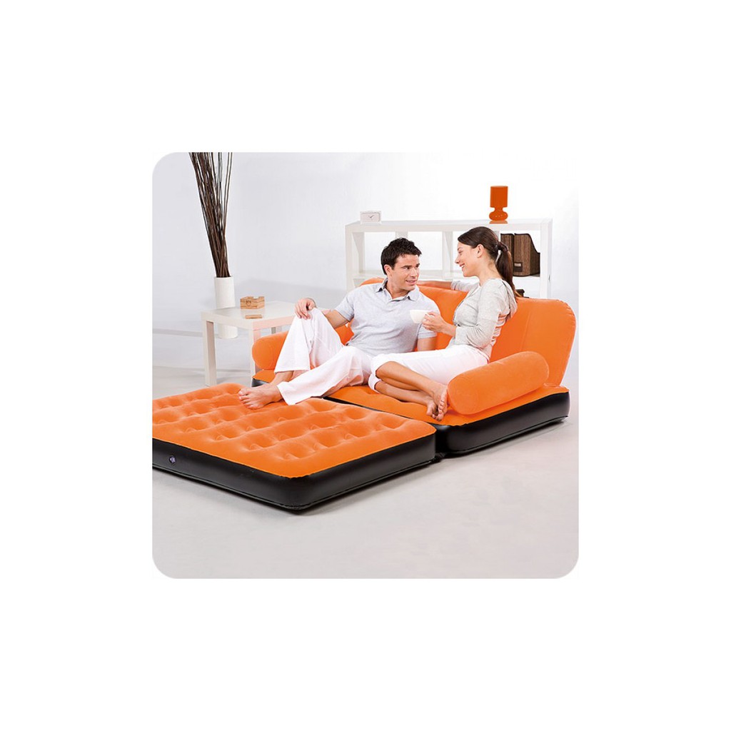 BESTWAY #67356 SOFA ANGIN DOUBLE MULTIFUNGSI DAPAT POMPA ANGIN LISTRIK