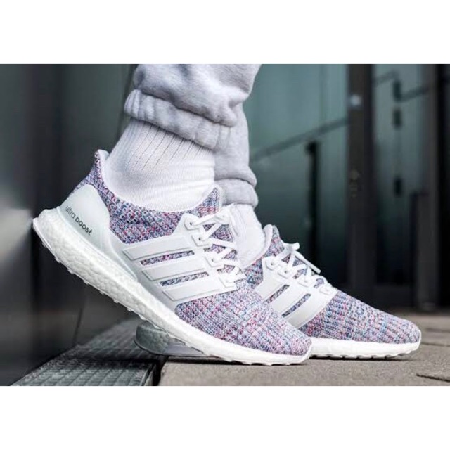 adidas ultra boost 4.0 multicolor white