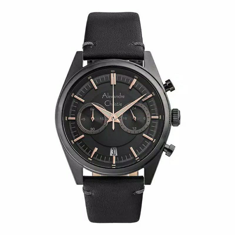 Jam Tangan Pria Alexandre Christie AC 6575 MCLIPBA Chronograph Men