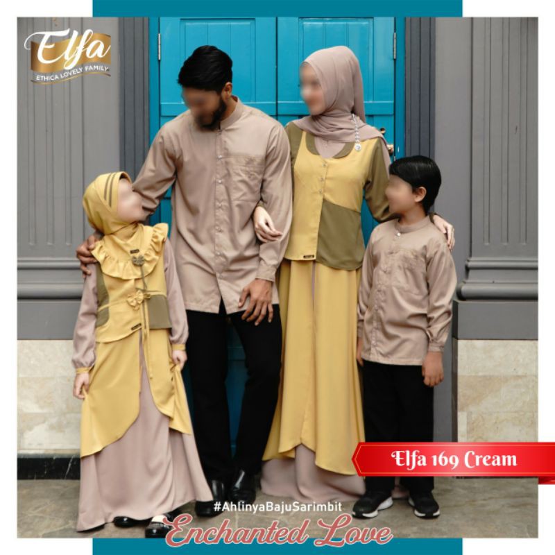 Ethica Elfa 169 cream / sarimbit ethica kagumi 191 gamis