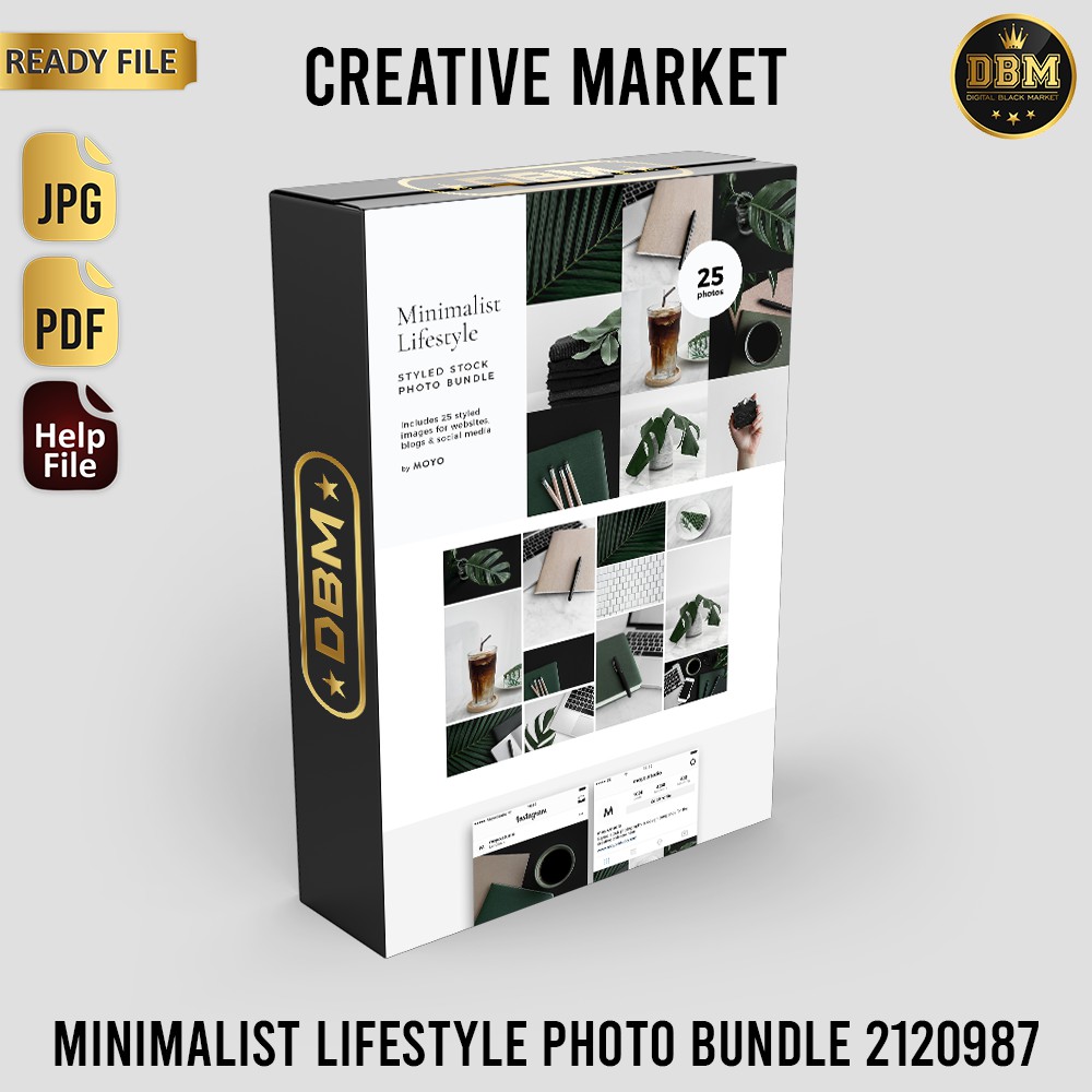 Minimalist Lifestyle Photo Bundle - JPEG Ultra HD - Stock Photo