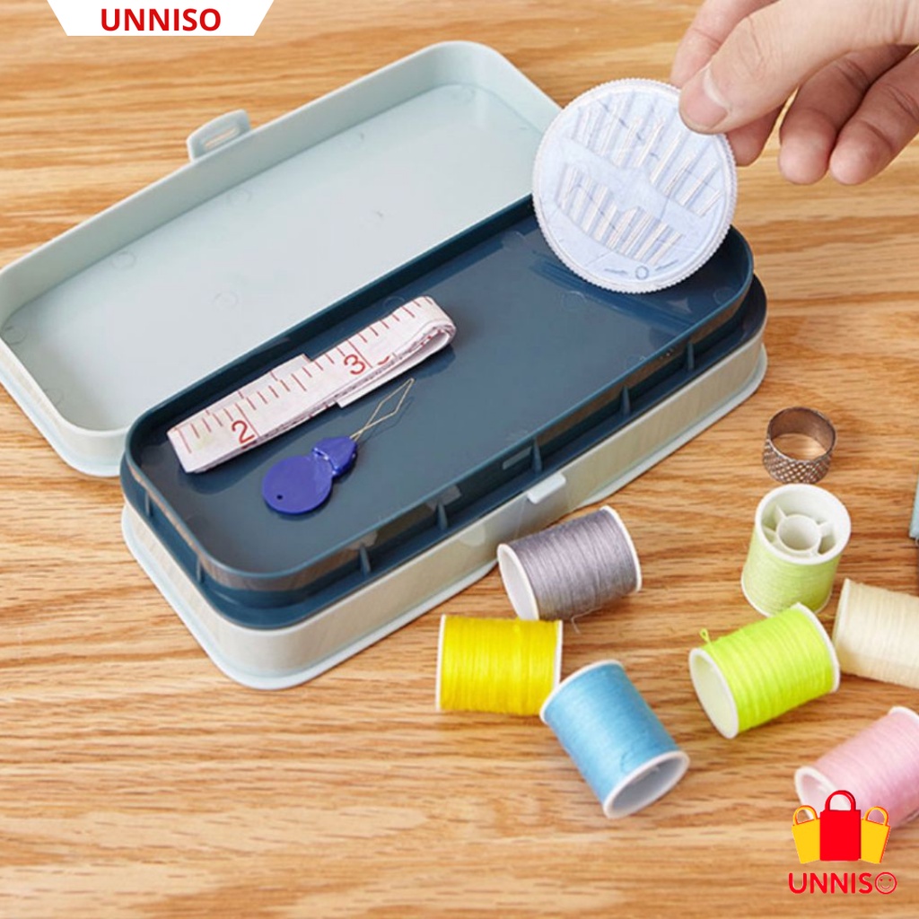 UNNISO - Sewing Box Premium Set Kotak Jahit SB05