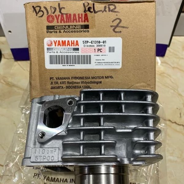 Cylinder Silinder Blok Seher - Jupiter Z Vega R New os std Asli Yamaha 5TP-E1310-01