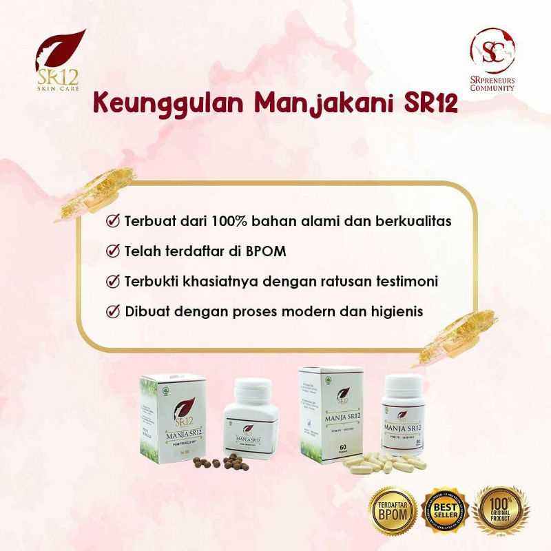 MANJAKANI BUTIR SR12 & MANJAKANI KAPSUL SR12