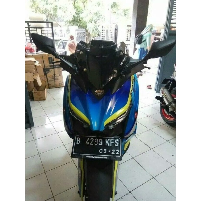 [ABIL JAYA PERKASA] BREKET PLAT NOMOR XMAX PLAT NOPOL X-MAX X MAX