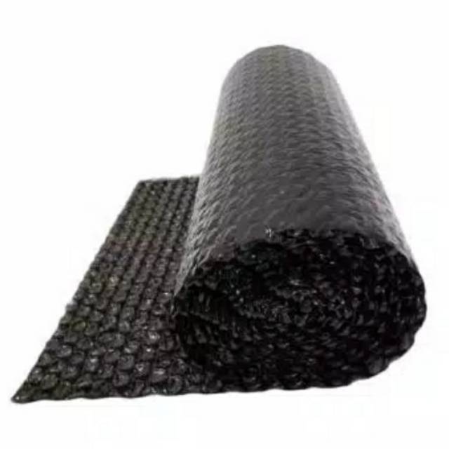 

Bubble wrap hitam 125 cm × 1 m, same day