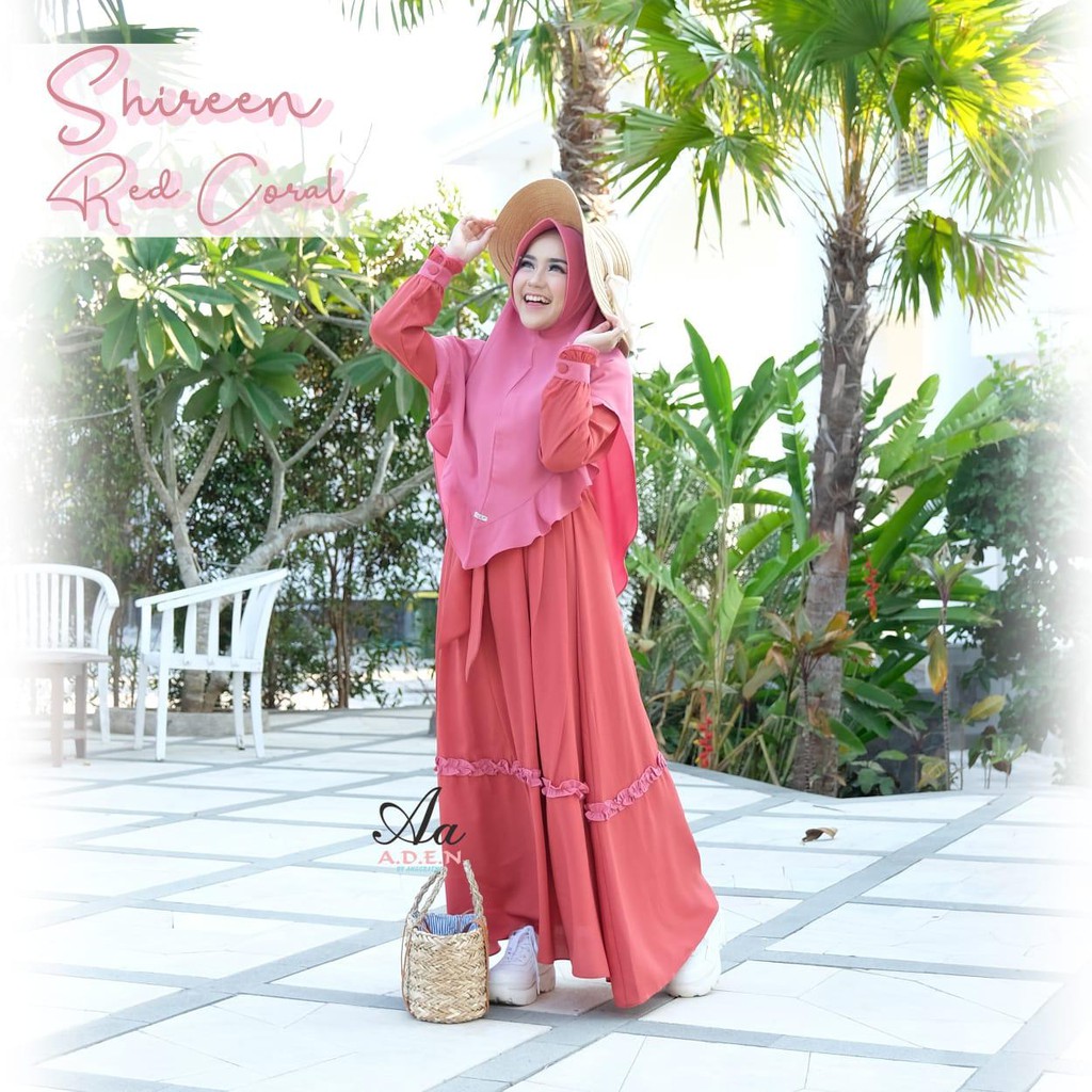 Gamia Set SHIREEN VOL.2 By Aden Hijab / gamis only ori branded