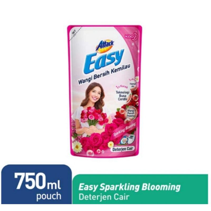 Deterjen cair Attack easy Rose 750ml