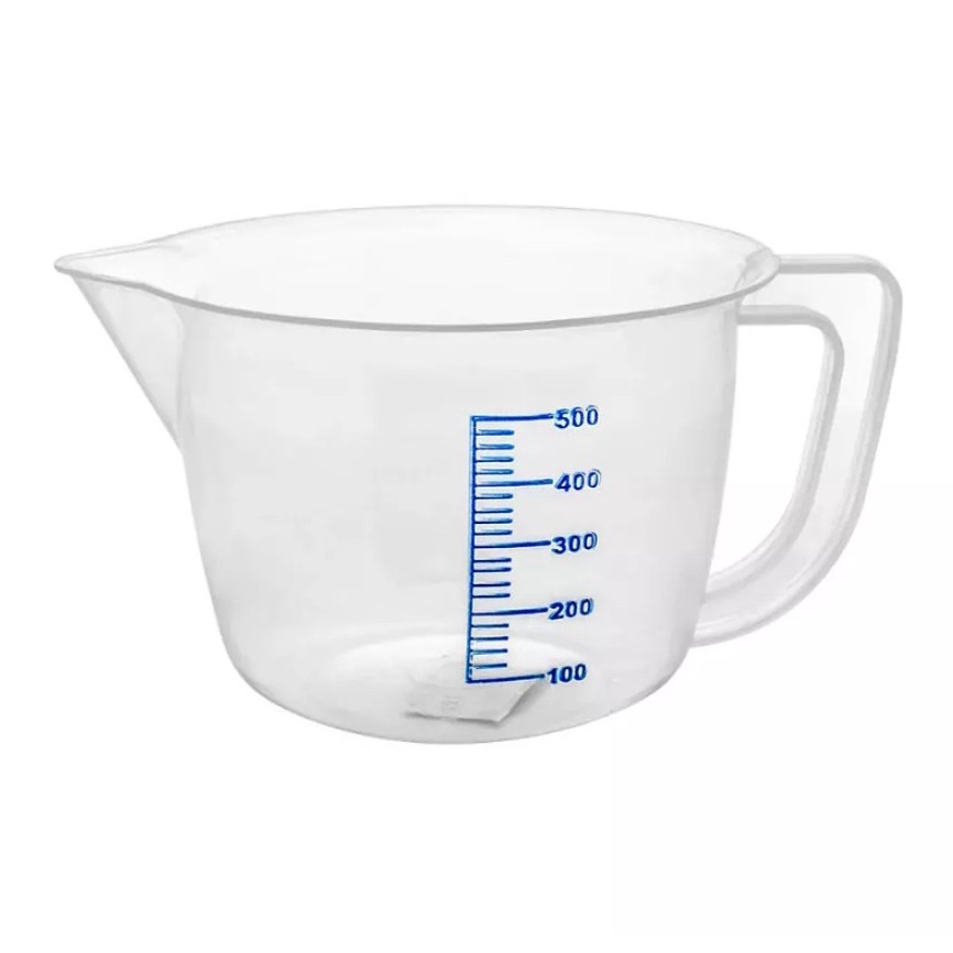 GREENLEAF 1829 MEASURING CUP GELAS UKUR TAKAR PLASTIK 500ML 500 ML GREEN LEAF BENING