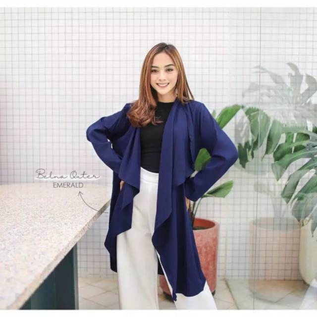 BELNA OUTER BY AZMYA Outer Moscrepe (BISA COD)