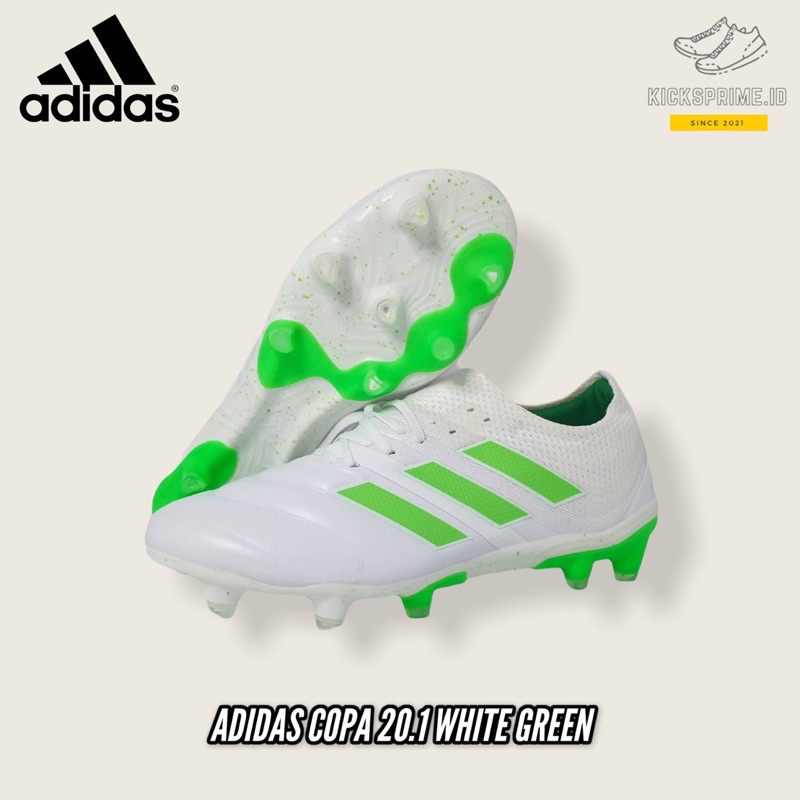 SEPATU BOLA ADIDAS COPA 20.1 WHITE GREEN