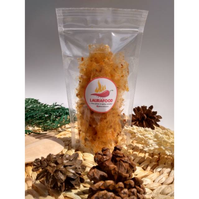 

Cemilan Kripik Kaca Cabe Merah Pedas (Kripca). Best seller!