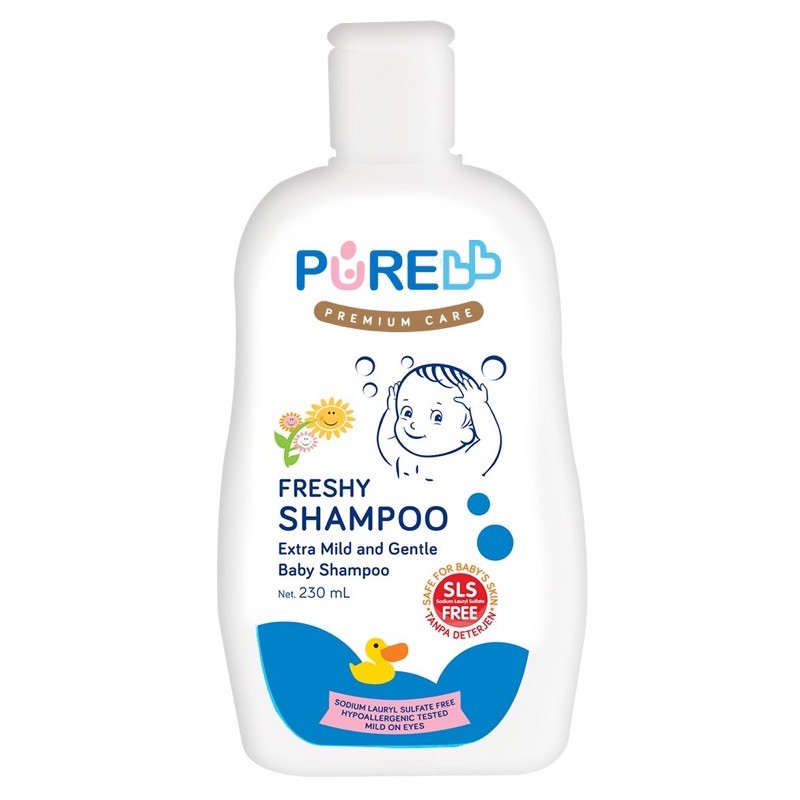 Pure baby shampoo 230ml - sampo bayi