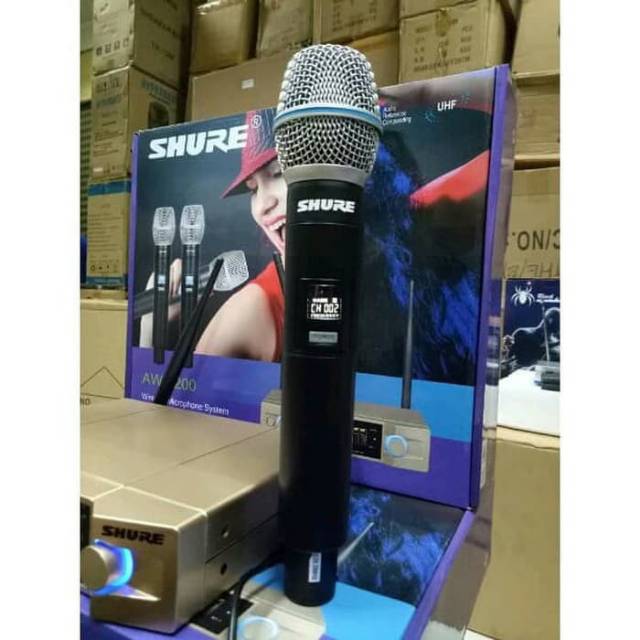 Mic wireless shure AW-2200