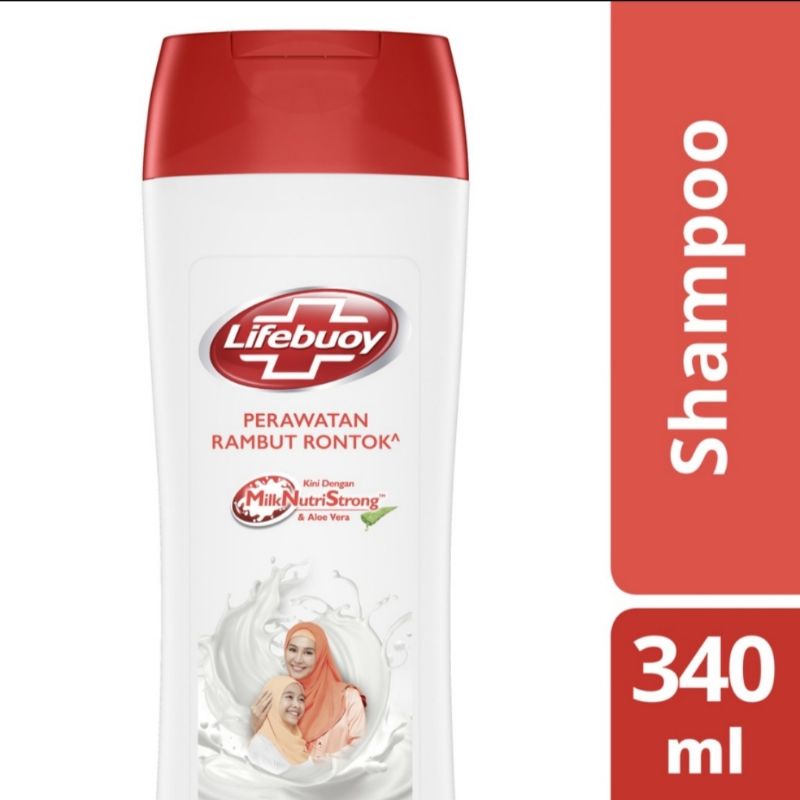 Lifebuoy shampoo botol 340ml &amp; 170ml