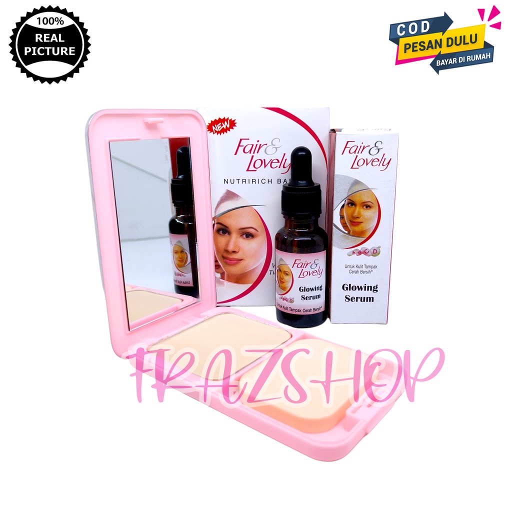 Bedak Fair N Lovely Plus Serum Fair N Lovely Glowing