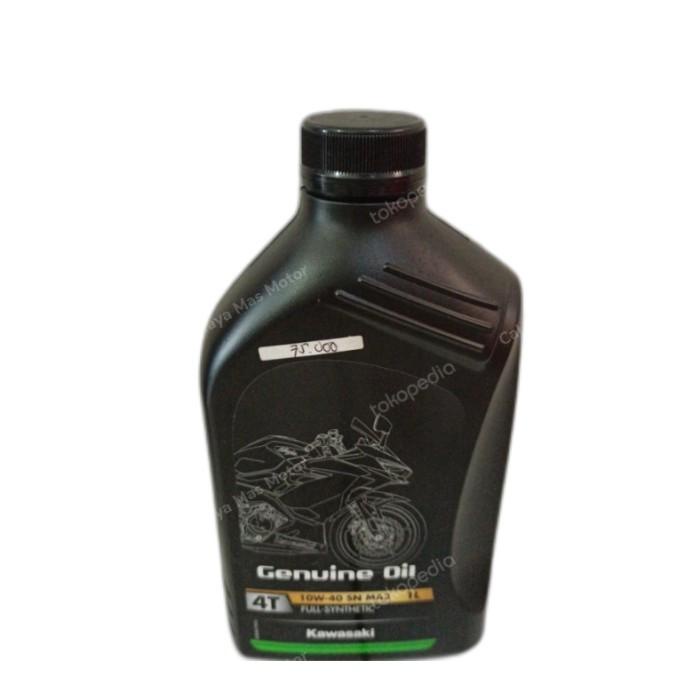 Oli Mesin Motor 4T Kawasaki Full Synthetic 10W-40 1 Liter
