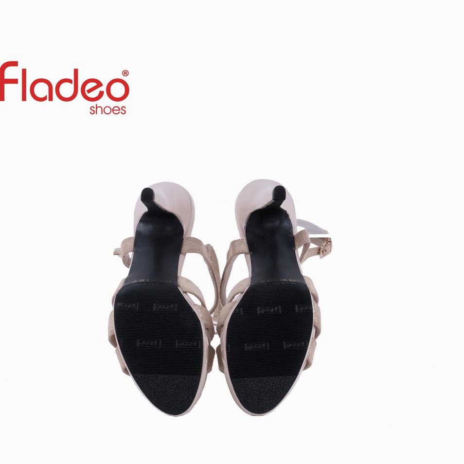 Terbaru.. Fladeo B21/LDFH593-3MS/Sendal Hak Tali Wanita [ Stiletto Heel ]